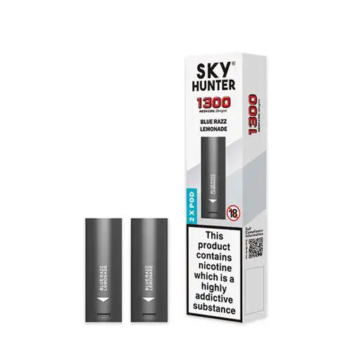 Sky Hunter 1300 Prefilled Vape Pods | Only £5.49 | Any 3 for £14.99