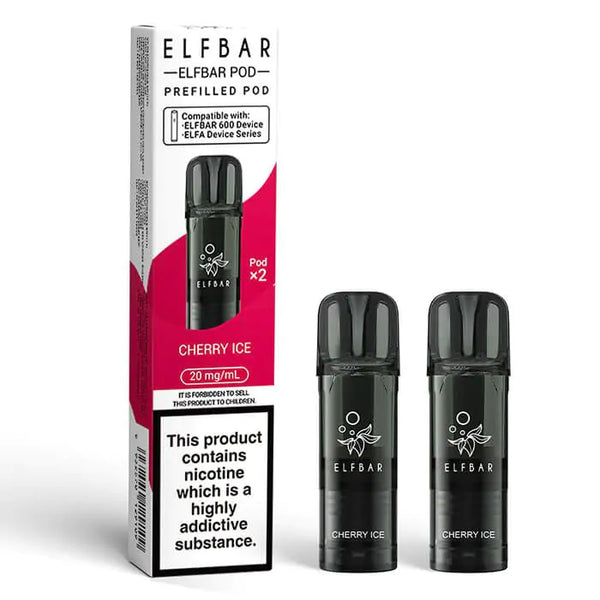 Elf Bar 600 Prefilled Pods (Pack of 2) | only £4.99 | Any 3 For £12.99