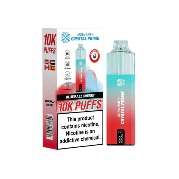Crystal Prime Aura Bar 10000 Prefilled Pod Kit | Only £5.99 | Any 3 for £14.99