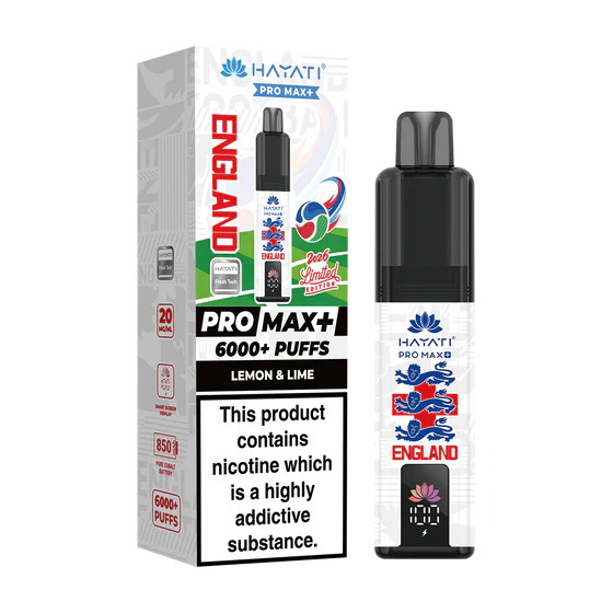 Hayati Pro Max+ 6K World Cup Editions | Only £8.99 | Elevate Vapes