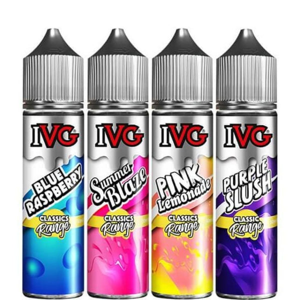 IVG Classic Range 50ml Shortfill - Vapeareawholesale