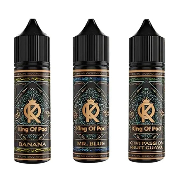 King of Pod 40ml Shortfill E-Liquid- Box of 10
