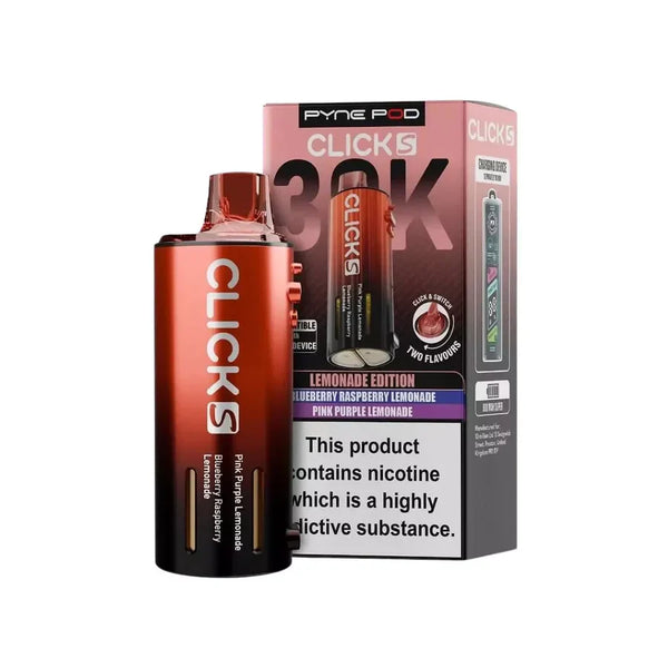 Pyne Pod Click S 30K Prefilled Pods | Only £6.49 | Any 3 For £14.99