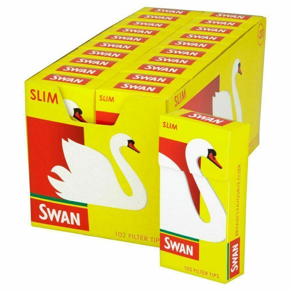 Swan Slim Filter Tips Pre Cut 102 Pack