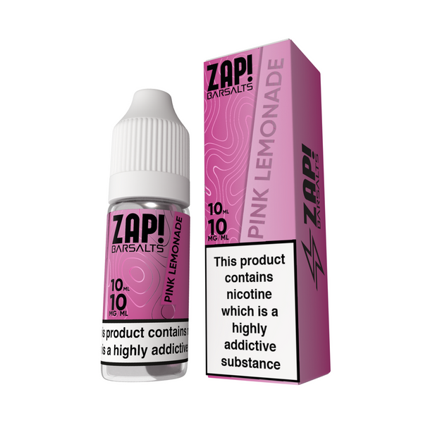 Zap! Bar Salts Nic Salt UK | All Flavours 10ml 10mg & 20mg Vape Juice