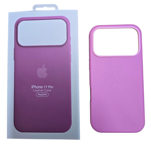 iPhone 17 Pro Leather MagSafe Case UK | Premium Shockproof Protective Cover
